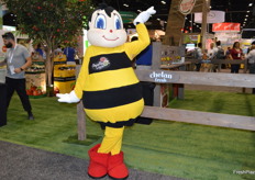 SugarBee doesn't mind posing for another photo.